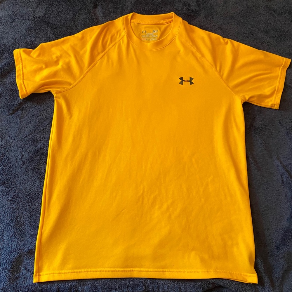 Under Armour Yellow Locker Room T-Shirt